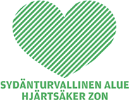 Sydänturvallinen alue -merkki