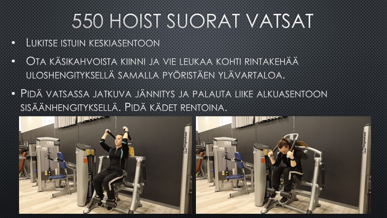 hoist suorat vatsat